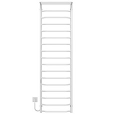 Рушникосушарка електрична Трапеція з полицею П17 500х1800 Deffi Білий WD03 (C.TP.180.50.17.E.W.L.3)