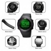 Тактичний водостійкий кварцовий годинник Skmei Ribas black