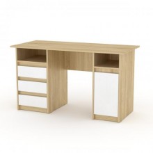 Письмовий стіл Декан-2 Компанит дуб сонома + білий