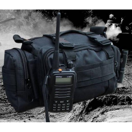 Тактична поясна сумка Military Mochilas Molle 32*17*11 см Чорна Тактична поясна сумка Military Mochilas Molle 32*17*11 см Чорна
