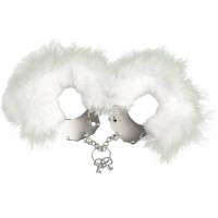 Наручники металеві з оздобленням Adrien lastic Handcuffs