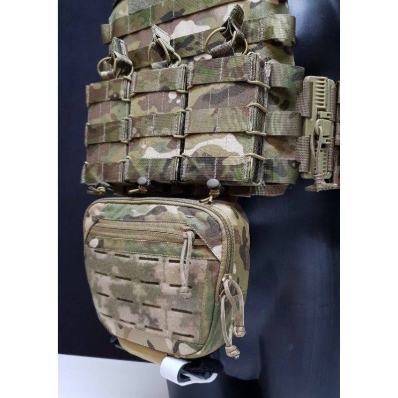 Плитоноска без плит з підсумками No Brand М6 One Size Мультикам (1833862514)