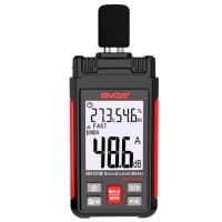 Шумомір цифровий професійний з датчиком вологості та температури GVDA GD-151B