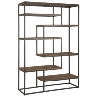 Стелаж для зберігання в стилі Loft NS-1676 1830x1200x300 мм Черный Стелаж для зберігання в стилі Loft NS-1676 1830x1200x300 мм Черный