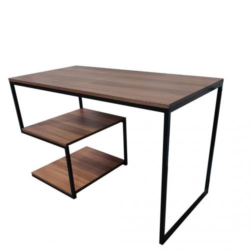 Стіл письмовий GoodsMetall з металу з полицями Лофт 1200х600х750 СП117 Стіл письмовий GoodsMetall з металу з полицями Лофт 1200х600х750 СП117