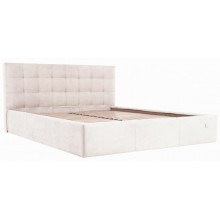 Ліжко двоспальне Richman Chester New Comfort 160 х 190 см Місті Milk Бежевий