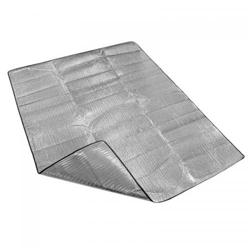 Килимок туристичний фольгований Lugi 195х195 см Сріблястий (SJ-0029-2) Килимок туристичний фольгований Lugi 195х195 см Сріблястий (SJ-0029-2)