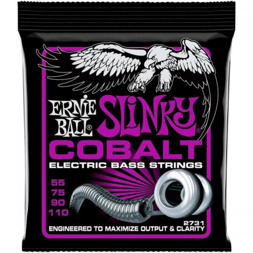 Струни для бас-гітари Ernie Ball 2731 Cobalt Power Slinky Bass 4-Strings 55/110 Струни для бас-гітари Ernie Ball 2731 Cobalt Power Slinky Bass 4-Strings 55/110