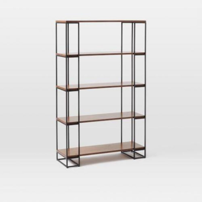 Стелаж для зберігання в стилі Loft NS-1683 1780x1000x350 мм Черный