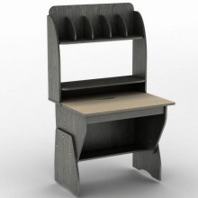 Стіл комп'ютерний Тиса Мебель СУ-18 Венге Молочний 1355x680x800 мм