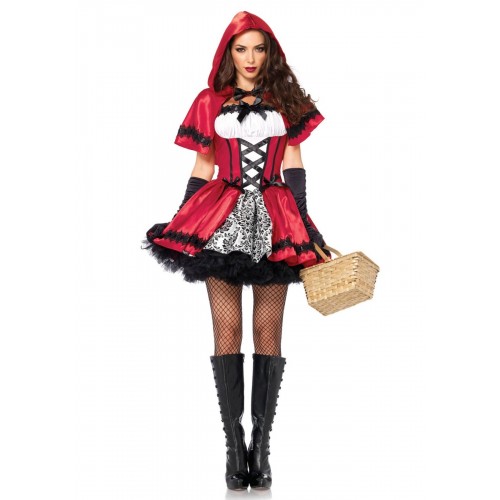 Костюм червоної шапочки Leg Avenue Gothic Red Riding Hood XL в інтернет супермаркеті PbayMarket!