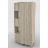 Шафа-Пенал Тиса Мебель ШС-115 Дуб сонома 205x52x100 см Шафа-Пенал Тиса Мебель ШС-115 Дуб сонома 205x52x100 см