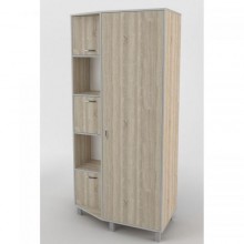 Шафа-Пенал Тиса Мебель ШС-115 Дуб сонома 205x52x100 см