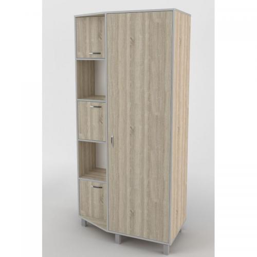 Шафа-Пенал Тиса Мебель ШС-115 Дуб сонома 205x52x100 см