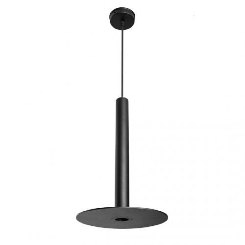 Світильник підвісний у стилі лофт MSK Electric Disk під лампу Е14 NL 26501 BK
