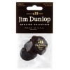 Медіатори Dunlop 485P03HV Genuine Celluloid Teardrop Black Heavy Player's Pack (12 шт.)