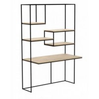 Офісний стіл в стилі Loft NS-1401 2180x1400x700 мм Черный