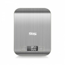 Ваги кухонні електронні DSP KD7012 металеві + батарейки 5 кг Сірий
