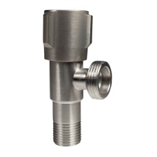 Кран кутовий сантехнічний Remi DS 1/2”х3/4”