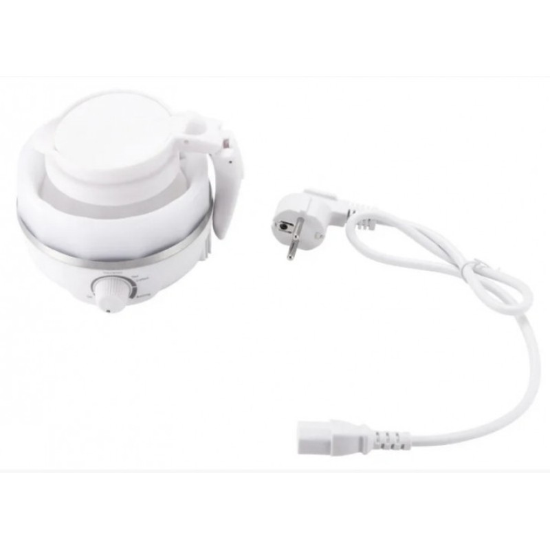 Універсальний електричний складний чайник BSM Elecreic Kettle 0.6 л Білий