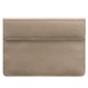 Шкіряний чохол-конверт на магнітах для ноутбука Універсальний Світло-бежевий BlankNote