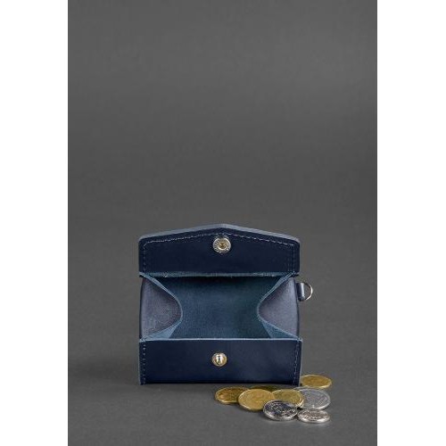 Монетниця із клапаном BlankNote 1.0 Темно-синій (BN-CW-1-navy-blue)