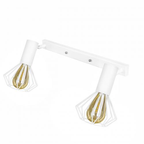 Світильник лофт MSK Electric Diadem настінно-стельовий NL 22151-2W білий Світильник лофт MSK Electric Diadem настінно-стельовий NL 22151-2W білий