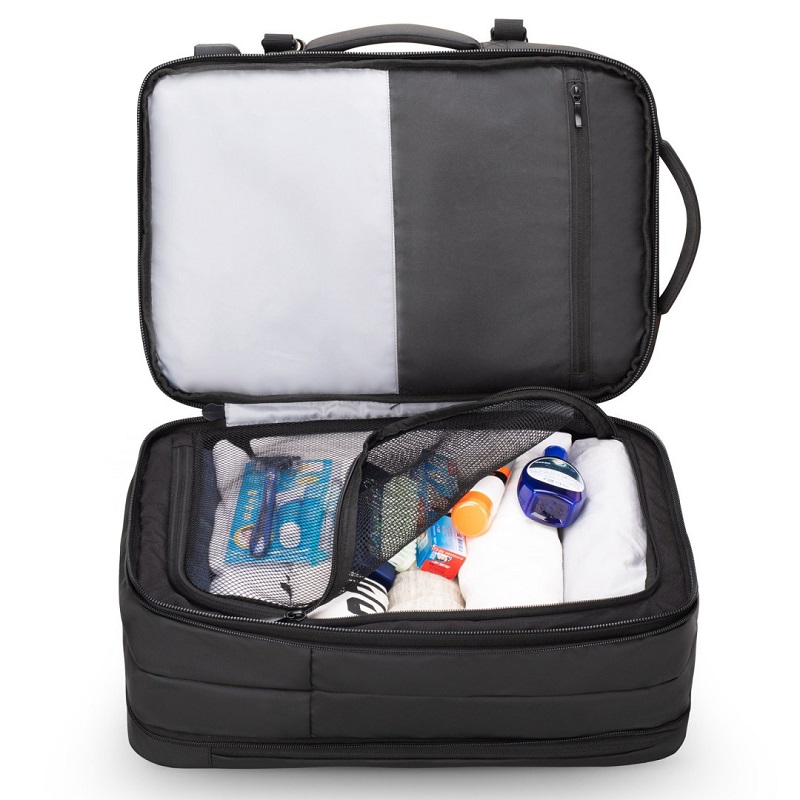 Рюкзак для подорожей Mark Ryden MR9299KR Big Size з можливістю розширення 48 х 32 х 24 27 см Чорний