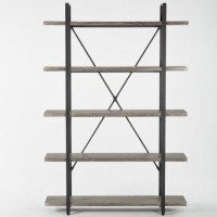 Стелаж для зберігання в стилі Loft NS-1805 1780x1100x300 мм Черный Стелаж для зберігання в стилі Loft NS-1805 1780x1100x300 мм Черный