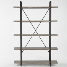 Стелаж для зберігання в стилі Loft NS-1805 1780x1100x300 мм Черный