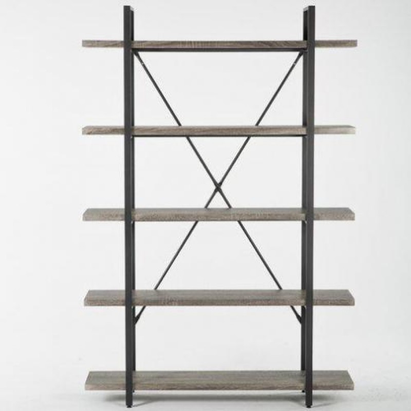 Стелаж для зберігання в стилі Loft NS-1805 1780x1100x300 мм Черный