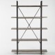 Стелаж для зберігання в стилі Loft NS-1805 1780x1100x300 мм Черный