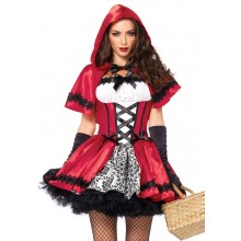 Костюм червоної шапочки Leg Avenue Gothic Red Riding Hood M