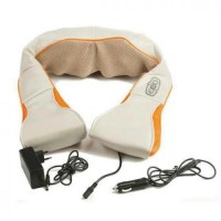 Роликовий масажер Massage Pillow для шиї, плечей та всіх частин тіла Бежевий (101019) Роликовий масажер Massage Pillow для шиї, плечей та всіх частин тіла Бежевий (101019)