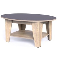 Журнальний столик Тиса Мебель СЖ-13 Сонома Графіт 42x70x100 см Журнальний столик Тиса Мебель СЖ-13 Сонома Графіт 42x70x100 см