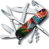 Складаний ніж Victorinox Huntsman Zodiac Барвиста кобра 91 мм Різнокольоровий (1.3713.3_Z4290pk)