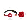 Розкішний кляп у вигляді троянди Zalo - Rose Ball Gag, подвійне використання в інтернет супермаркеті PbayMarket!