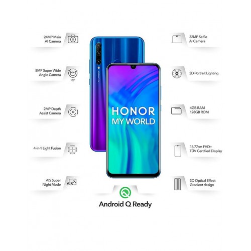 Смартфон Honor 20i 4/128Gb Blue