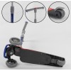 Самокат триколісний Best Scooter складане алюмінієве кермо, 3 колеса PU зі світлом Black/Red (102031)