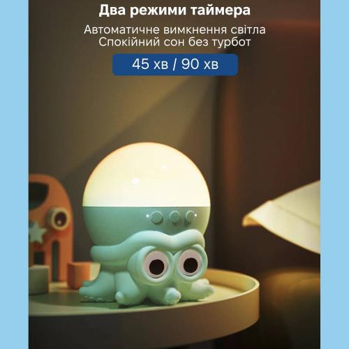 Лазерний проектор нічник Inspire Восьминіг Blue (LWS-R-1) Лазерний проектор нічник Inspire Восьминіг Blue (LWS-R-1)
