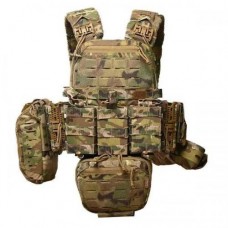 Плитоноска без плит з підсумками No Brand М6 One Size Мультикам (1833758524)