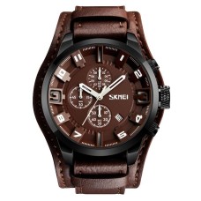 Чоловічий годинник класичний Skmei 9165 Чорний (1077146783)