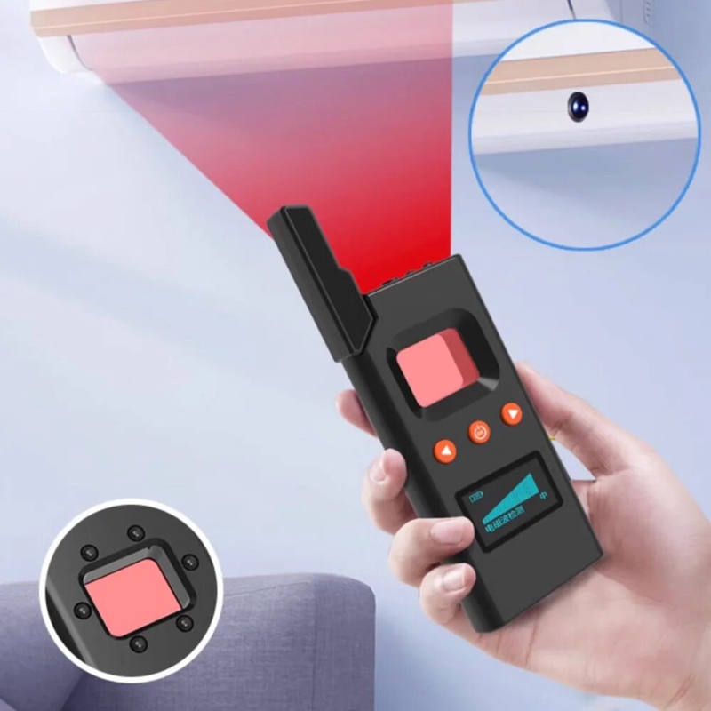 Детектор жучків, прихованих камер, GPS трекерів, антижучок з LCD екраном Nectronix DS618