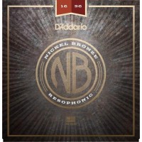 Струни для акустичної гітари D'Addario NB1656 Nickel Bronze Medium Acoustic Resonator 16/56 Струни для акустичної гітари D'Addario NB1656 Nickel Bronze Medium Acoustic Resonator 16/56
