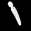 Вібромасажер Satisfyer Wand-er Woman (White/Chrome), водонепроникний, потужний, розмір XXL в інтернет супермаркеті PbayMarket!