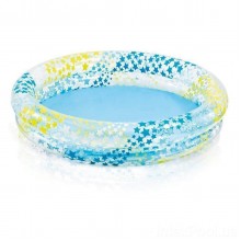 Дитячий надувний басейн Intex 59421 «Зірочки», блакитний, 122 х 25 см (hub_i9n0mn)