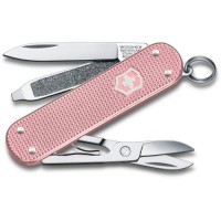Ніж-брелок Victorinox Classic SD Alox Colors Cotton Candy 58 мм, 5 функцій, Рожевий (0.6221.252G) Ніж-брелок Victorinox Classic SD Alox Colors Cotton Candy 58 мм, 5 функцій, Рожевий (0.6221.252G)