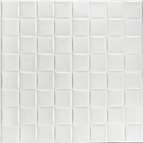 Самоклеюча декоративна 3D панель плетіння 700x700x8мм (176) Sticker Wall SW-00000189