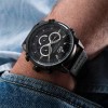 Годинник чоловічий водостійкий наручний Lee Cooper Wolf Чорний (2492688305)