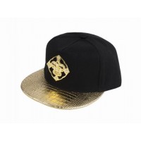 Бейсболка GLH Snapback Stage Gold One sizе Чорний із золотистим (23248)